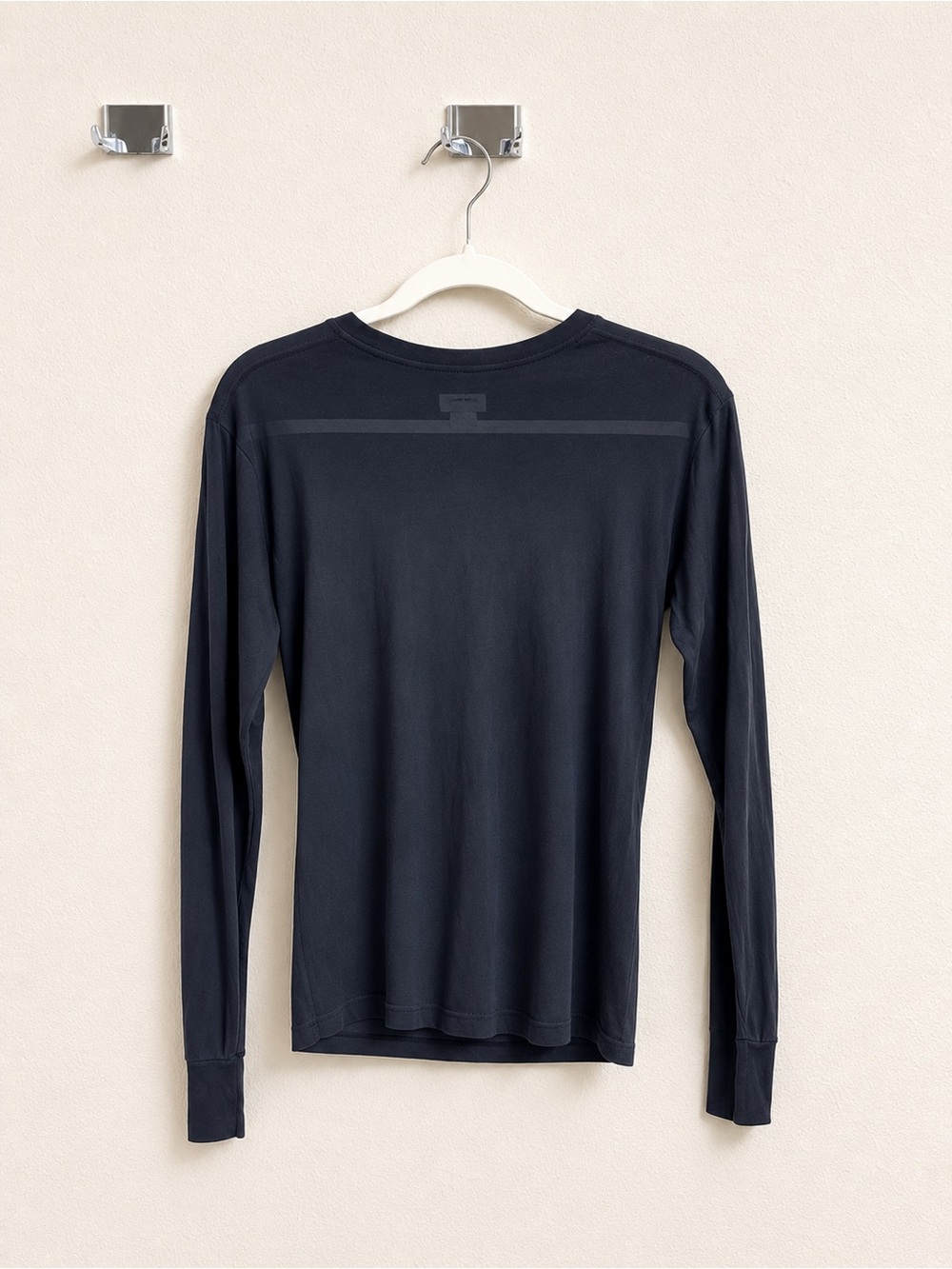 Nordstrom Intimates Black Silk Long Sleeve Top – Size S